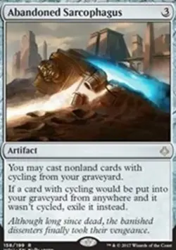 4 Abandoned Sarcophagus ~ Near Mint Hour of Devastation 4x x4 Playset MTG Magic - Image 1