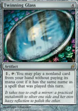 4x Twinning Glass ~ Lightly Played Lorwyn MTG Magic x4 4 UltimateMTG Playset Art - Image 1