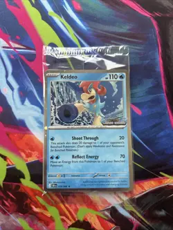 Keldeo Cosmos Holo 019/086 Stamped Promo Sealed - Me04: Chaos Rising Pokemon TCG - Image 1