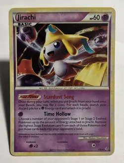 Jirachi 1/95 Unleashed Holo Rare MP Pokemon Card - Image 1