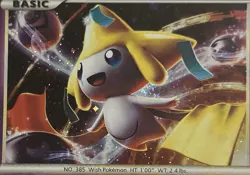 Jirachi 1/95 Unleashed Holo Rare MP Pokemon Card - Image 2