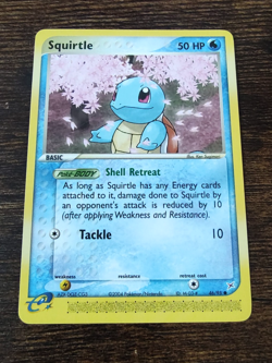 Squirtle 46/95 EX Team Magma Vs Team Aqua Pokemon Non Holo - Image 1