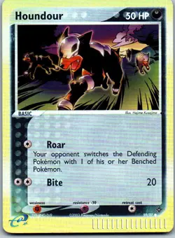 Pokemon Houndour 59/97 Holo Reverse Englisch | EX Dragon | Pokemon Karte 2003 - Image 1