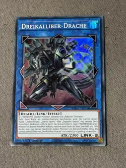 Yu-Gi-Oh! - Dreikalliber-Drache - BPRO-DE048 - Super Rare - A5 - Image 1