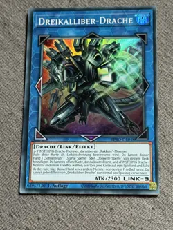 Yu-Gi-Oh! - Dreikalliber-Drache - BPRO-DE048 - Super Rare - A5 - Image 1