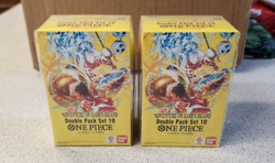 Lot of 2~ One Piece TCG Double Pack Set Vol 10 OP15-EB04 Adventure Kami's Island - Image 1