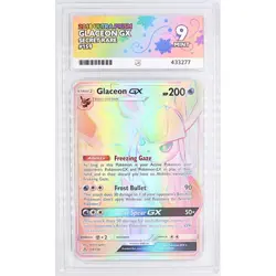 Glaceon GX - Ultra Prism 159/156 Pokemon TCG Card - ACE Mint 9 - Secret Rare - Image 1