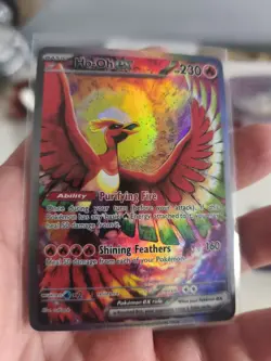 Pokemon CCG Ho Oh Ex SAR Custom CCG Karte In Top Zustand Pokemon Custom Card - Image 1