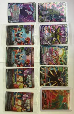 Dragon Ball Super Card Game Energy Marker SR SPR Verschieden Set Karten - Image 1