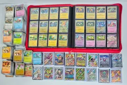 Obsidian Flames Master Set Pokemon 90% W/ Promos Binder Plus Pokemon Card Lot - Image 1
