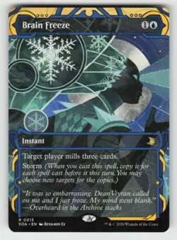 GGC-11 Brain Freeze 13 Rare Secrets of Strixhaven: Mystical Archive Near Mint - Image 1
