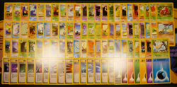 LP/NM (BASE-2/II) COMPLETE Pokemon Set 90-Card UNCOMMON/COMMON Non-Holo 130 - Image 1
