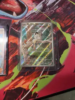 Meowth 106/94 Illustration Rare ME02: Phantasmal Flames Pokemon TCG NM - Image 2