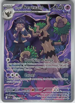 UR-01 Hop's Trevenant 237/217 Illustration Rare Ascended Heroes Near Mint - Image 1
