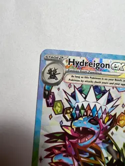 Hydreigon ex 223/191 Pokemon Sv08: Surging Sparks Holo MInt condition Pack Fresh - Image 3