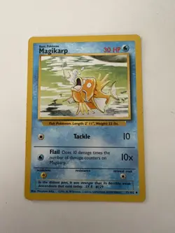 Pokemon TCG Magikarp Base Set 35/102 LP - Image 1