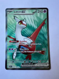 Latias ex 220/191 Sv08: Surging Sparks Holo pokemon Pack Fresh Mint - Image 1