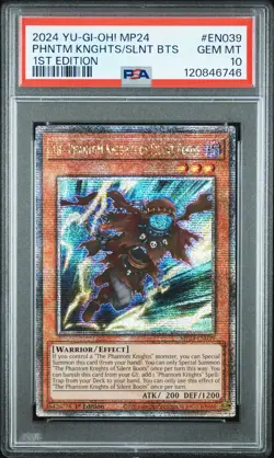 2024 Yu-Gi-Oh - The Phantom Knights of Silent Boots MP24-EN039 PSA 10 - Image 1