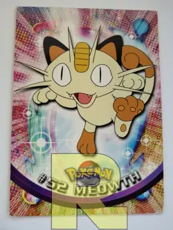 Meowth 52 ® Topps Trading Cards 1999 Series 1 ® Pokemon ® Italiano ® Good - Image 1