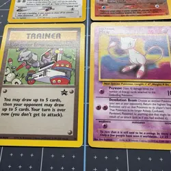 Vintage Pokemon Promo Cards Lot of 4 WOTC Mew Entei Togepi Black Star - Image 5