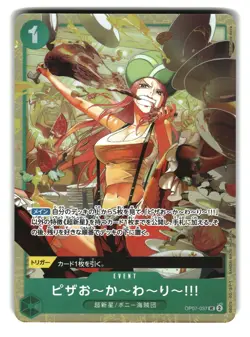 More Pizza OP07-037 The Best Selection Vol 4 One Piece Card - Image 1