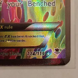 Pokemon Card Gengar EX 114/119 - Image 2
