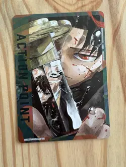 Union Arena Kagurabachi ACTION POINT Holo Card UE16BT/KGR-H-AP02 Standard Card - Image 1