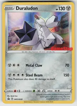 GGC - 6 Duraludon - (Gamestop Exclusive) SWSH028 Promo Miscellaneous Cards & Pr - Image 1