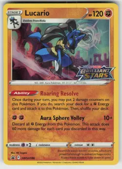 GGC - 6 Lucario SWSH186 Promo SWSH: Sword & Shield Promo Cards - Image 1