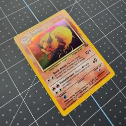 Pokemon TCG Flareon Jungle 3/64 Holo Unlimited Holo Rare - Image 3