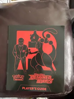Destined Rivals Players Guide - Scarlet & Violet ETB Booklet - Pokemon TCG - Image 1