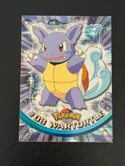 Wartortle 08 Pokemon Topps Blue Logo - Image 1