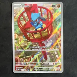 Riolu 010 Black Star Promo Mega Evolutions Rare Pokemon - Image 1