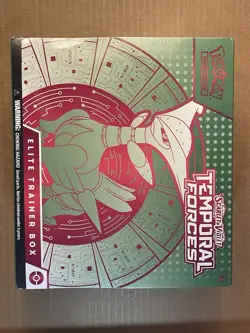 Pokemon TCG - Temporal Forces Iron Leaves Elite Trainer Box (ETB) Factory Sealed - Image 1