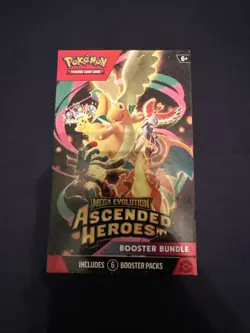 Pokemon TCG: Mega Evolution Ascended Heroes Booster Bundle Sealed - Image 1