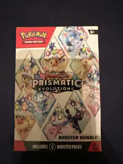 Pokemon TCG: Scarlet & Violet Prismatic Evolutions Booster Bundle - Sealed - Image 1