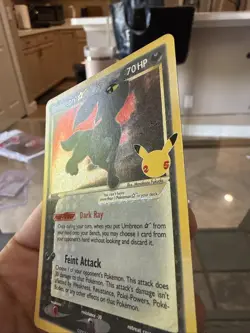 Pokemon TCG Umbreon Gold Star 17/17 Celebrations Classic Collection Nm/M - Image 4