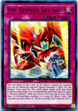 THE REVIVED SKY GOD MP22-EN273 ULTRA RARE YU-GI-OH MP - Image 1