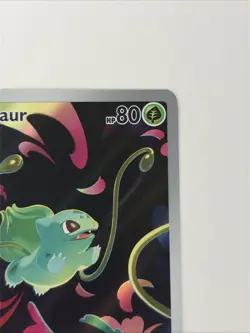 Pokemon TCG Bulbasaur IR 133/132 Mega Evolutions Stamped Promo Card Illustration - Image 3