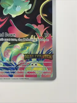Pokemon TCG Bulbasaur IR 133/132 Mega Evolutions Stamped Promo Card Illustration - Image 4