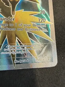 Zapdos 29/83 Generations Holo Full Art Pokemon TCG Card HP - Image 2