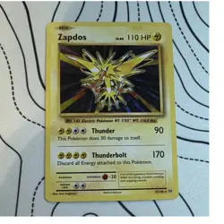 The Pokemon Company Zapdos 42/108 Evolutions Holo Rare English 110 HP Card - Image 1