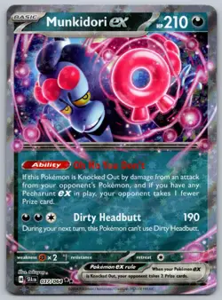 Pokemon TCG Munkidori ex 037/064 SV: Shrouded Fable Double Rare - Image 1