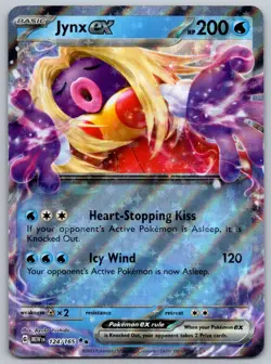 Pokemon TCG Jynx ex 124/165 SV: Scarlet & Violet 151 Double Rare - Image 1