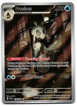 Froslass 174/167 - 🌊 Twilight Masquerade Illustration Rare Pokemon TCG 🖤 - LP - Image 1