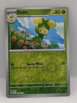 DOLLIV 020/197 C OBSIDIAN FLAMES POKEMON REVERSE HOLO NM/M DOLLIV - Image 1