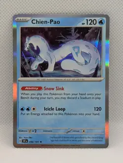 CHIEN-PAO 056/191 R SURGING SPARKS POKEMON HOLO NM/M CHIEN-PAO - Image 1