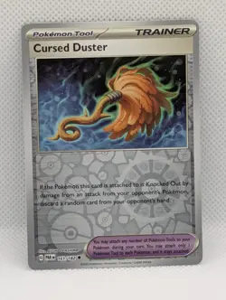 CURSED DUSTER 161/182 UC PARADOX RIFT POKEMON REVERSE HOLO NM/M CURSED DUSTER - Image 1