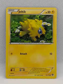 JOLTIK 41/114 C STEAM SIEGE POKEMON LP - Image 1