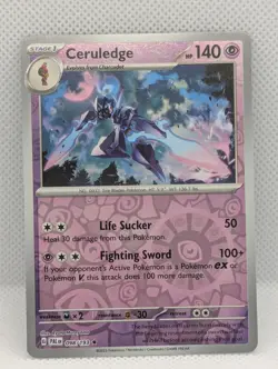 CERULEDGE 098/193 R PALDEA EVOLVED POKEMON REVERSE HOLO NM/M CERULEDGE - Image 1